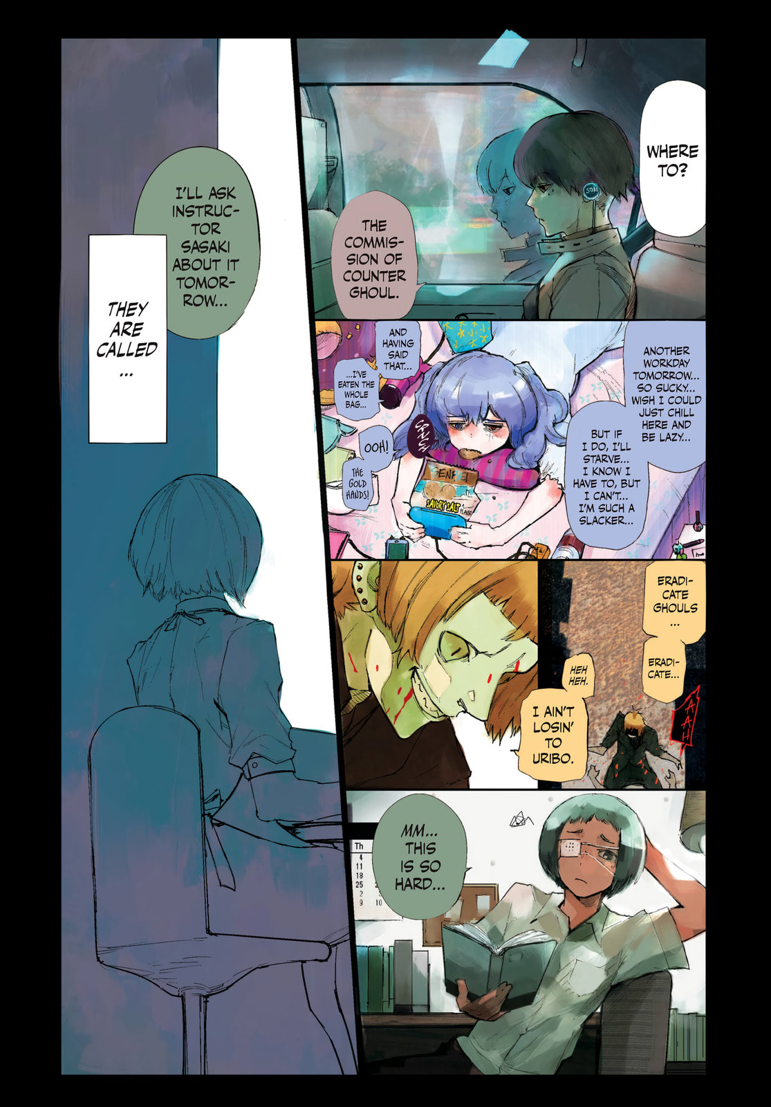 Tokyo Ghoul:re Chapter 1 page 2 - 