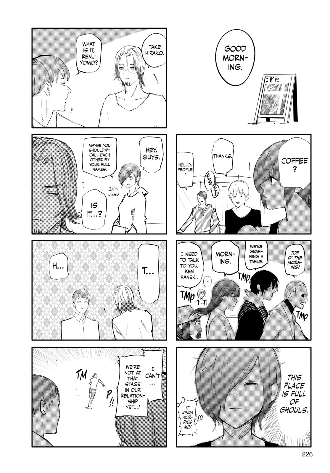 Tokyo Ghoul:re Chapter 110.1 page 1 - 