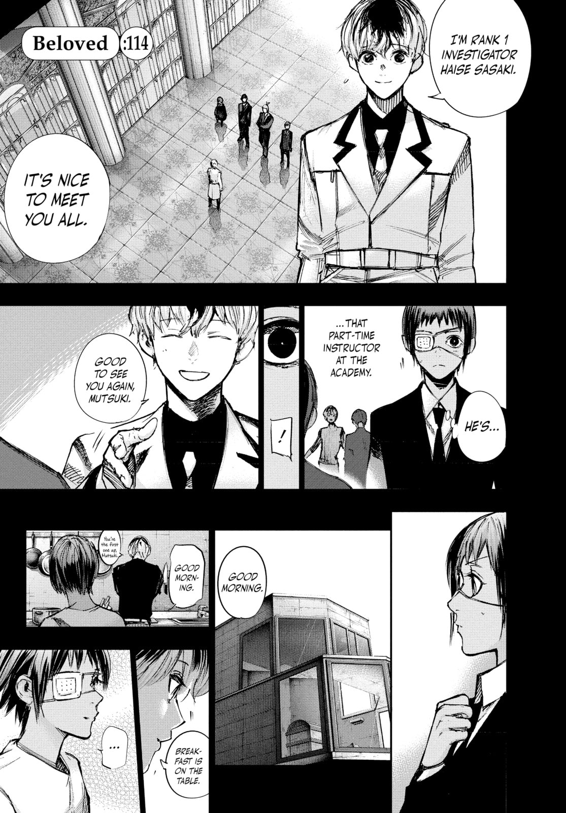 Tokyo Ghoul:re Chapter 114 page 1 - 