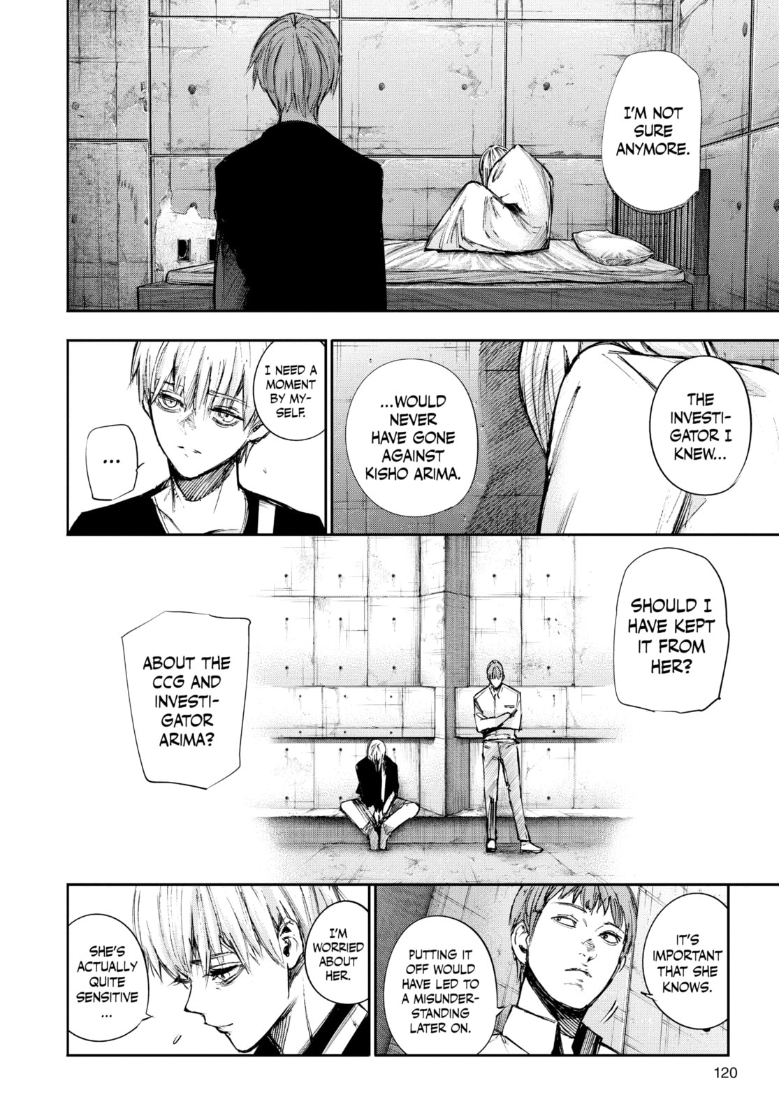 Tokyo Ghoul:re Chapter 117 page 4 - 