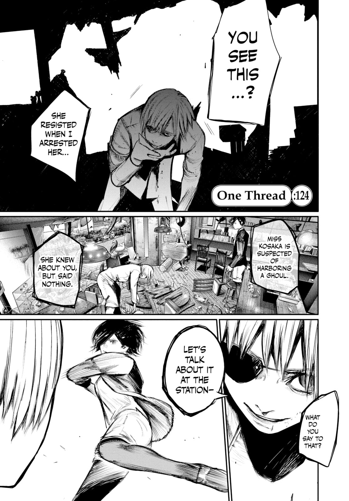 Tokyo Ghoul:re Chapter 124 page 1 - 