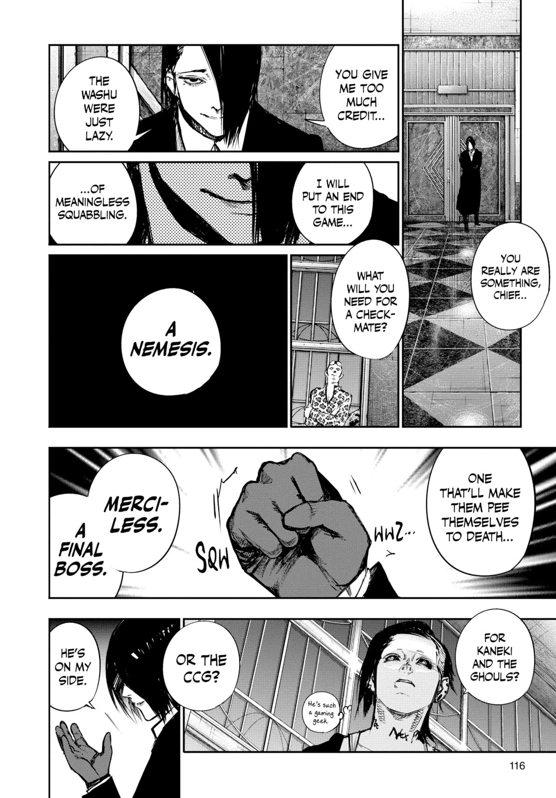 Tokyo Ghoul:re Chapter 128 page 16 - 