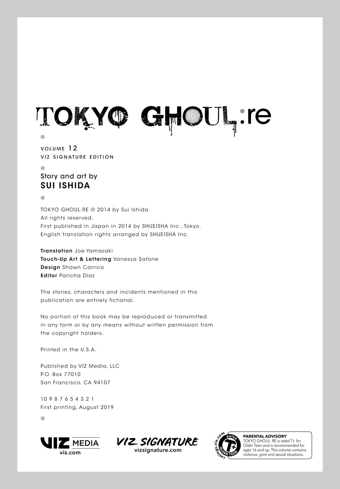Tokyo Ghoul:re Chapter 132.1 page 12 - 