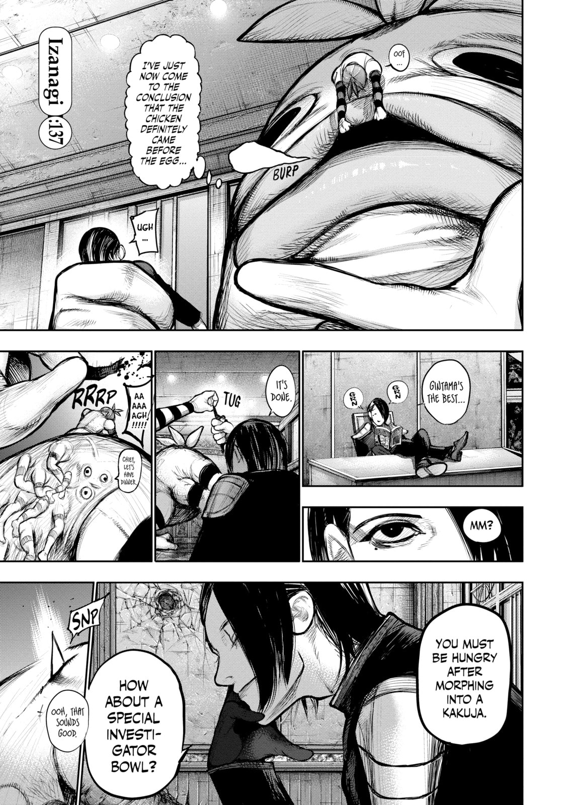 Tokyo Ghoul:re Chapter 137 page 1 - 