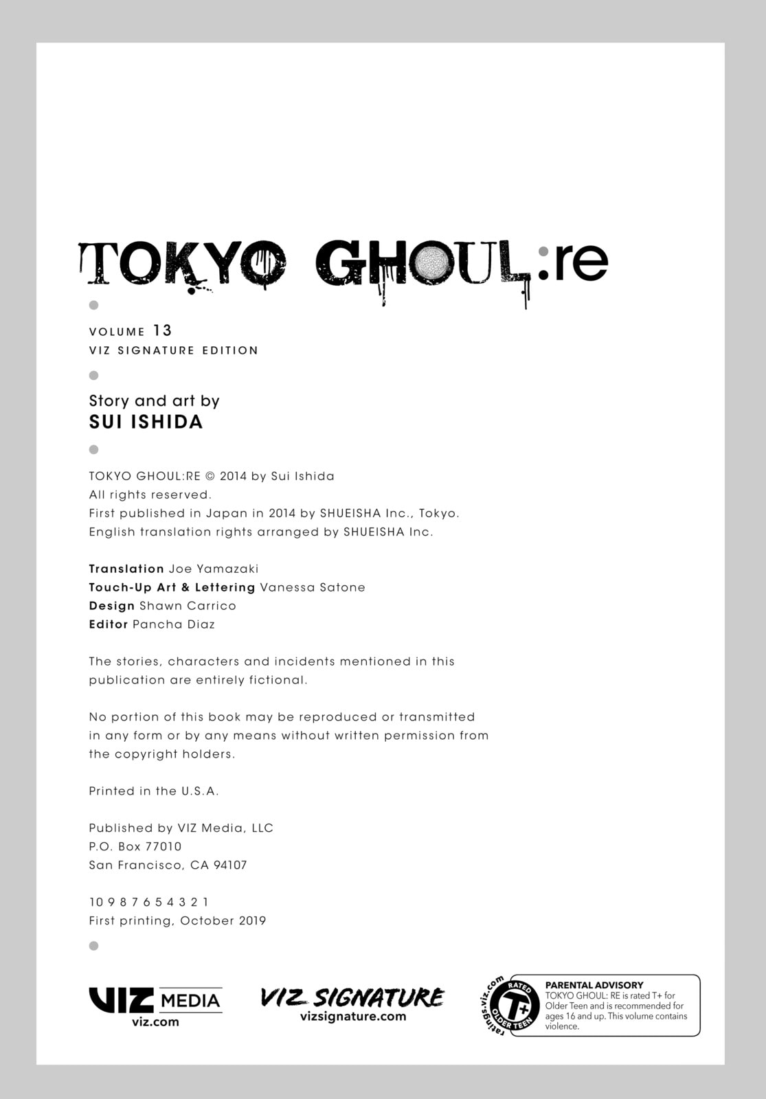 Tokyo Ghoul:re Chapter 144.1 page 6 - 