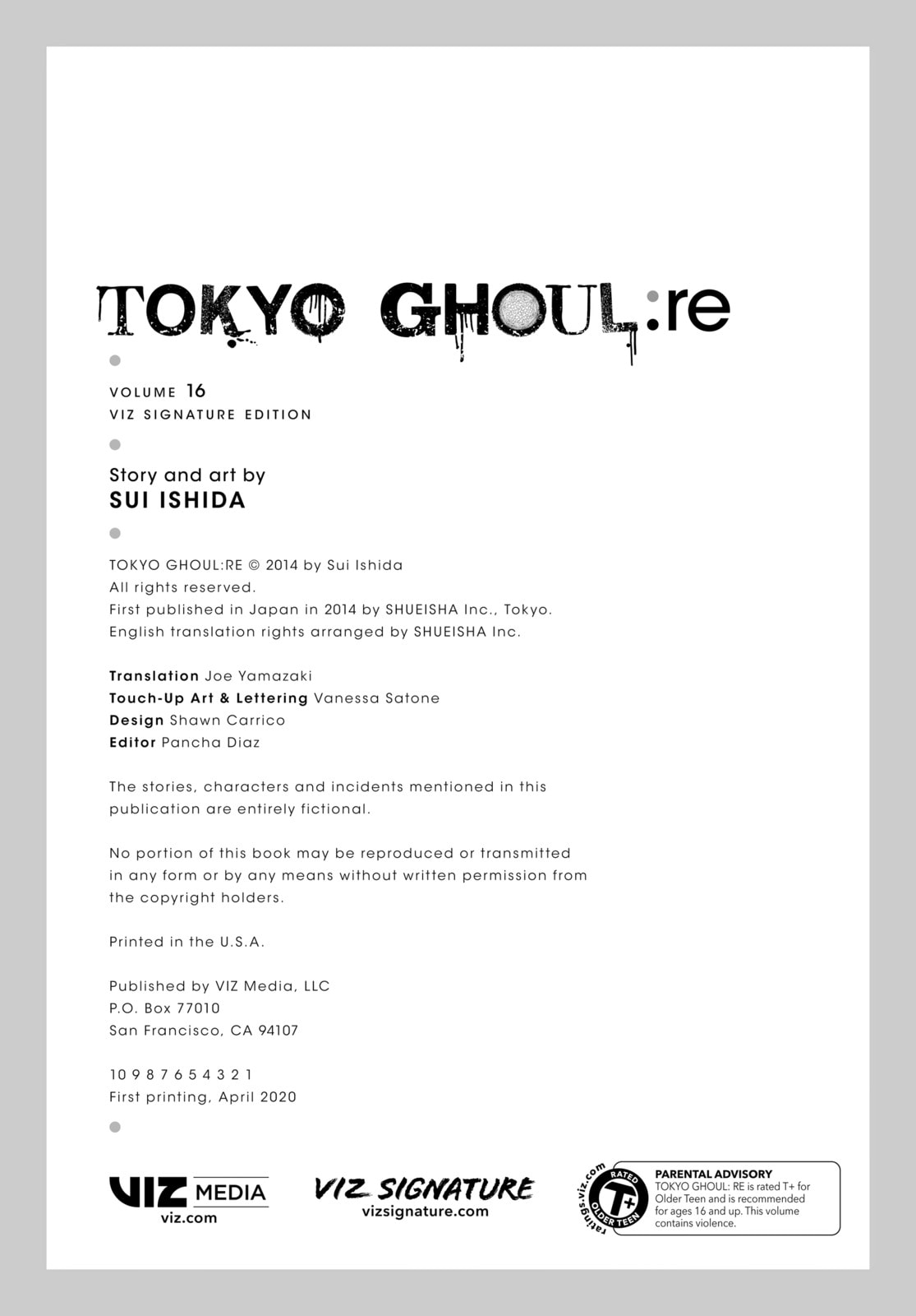 Tokyo Ghoul:re Chapter 179.1 page 8 - 