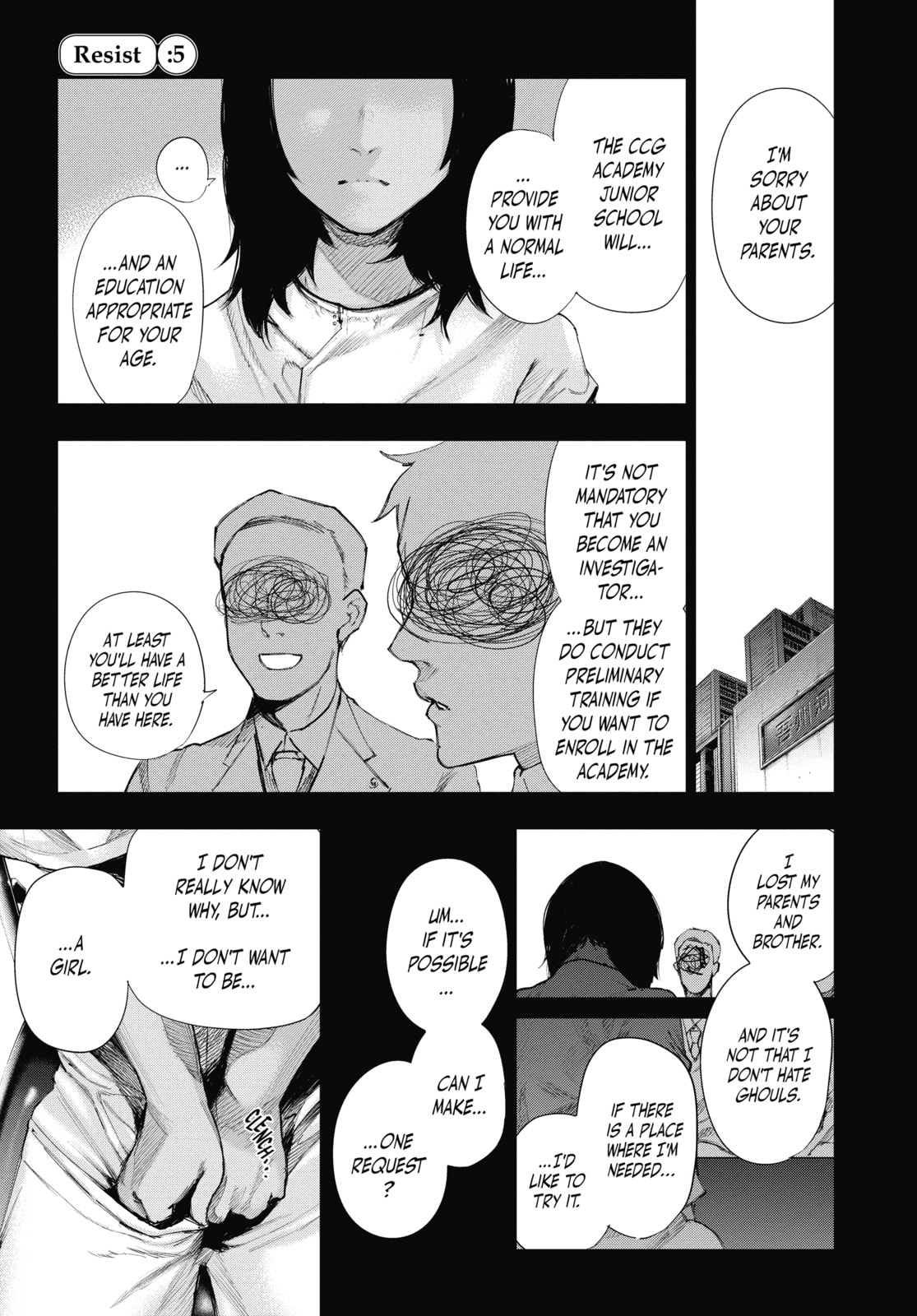 Tokyo Ghoul:re Chapter 5 page 1 - 