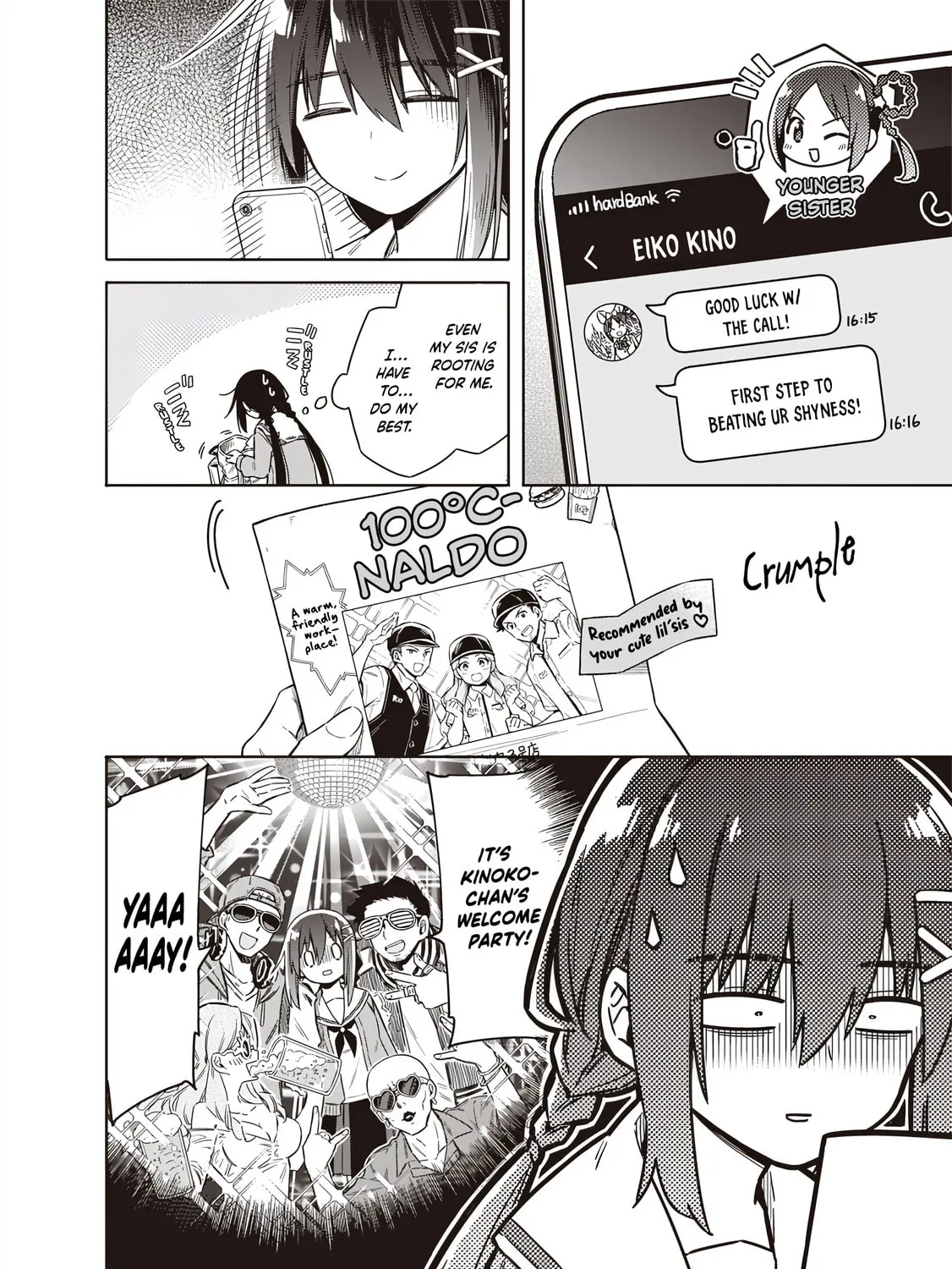 Tokyo Kinoko: Sekai Ranking 1-i no Comyuryoku Saijaku JK Chapter 1 page 19 - 