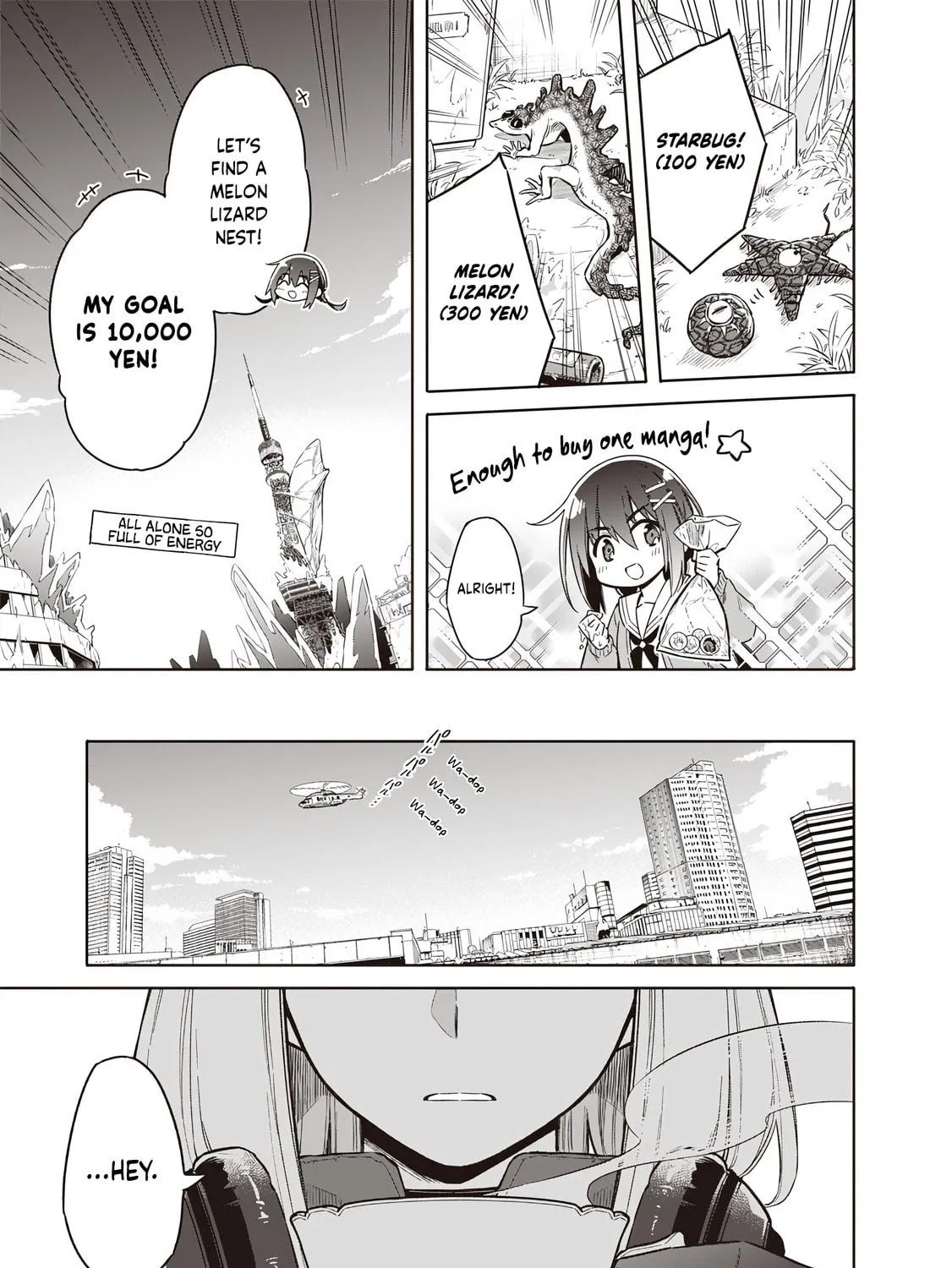 Tokyo Kinoko: Sekai Ranking 1-i no Comyuryoku Saijaku JK Chapter 1 page 47 - 