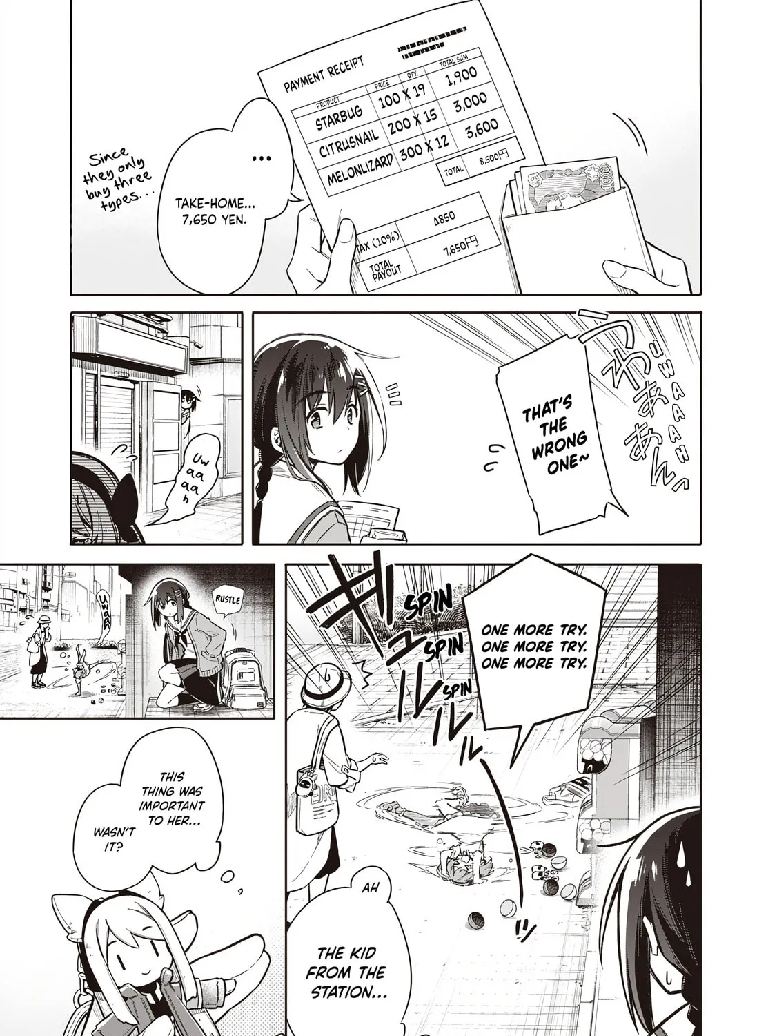 Tokyo Kinoko: Sekai Ranking 1-i no Comyuryoku Saijaku JK Chapter 1 page 63 - 