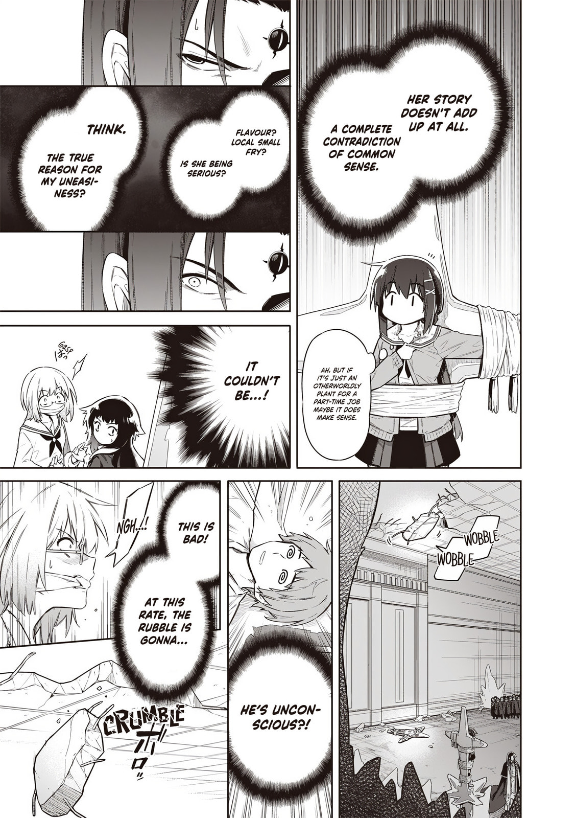 Tokyo Kinoko: Sekai Ranking 1-i no Comyuryoku Saijaku JK Chapter 12 page 17 - 