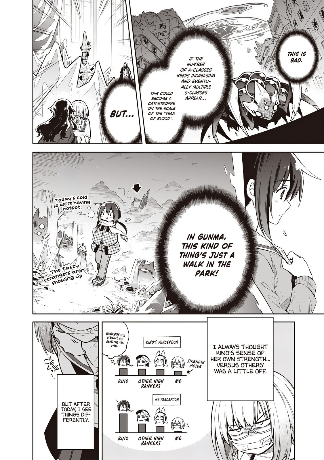 Tokyo Kinoko: Sekai Ranking 1-i no Comyuryoku Saijaku JK Chapter 13 page 6 - 