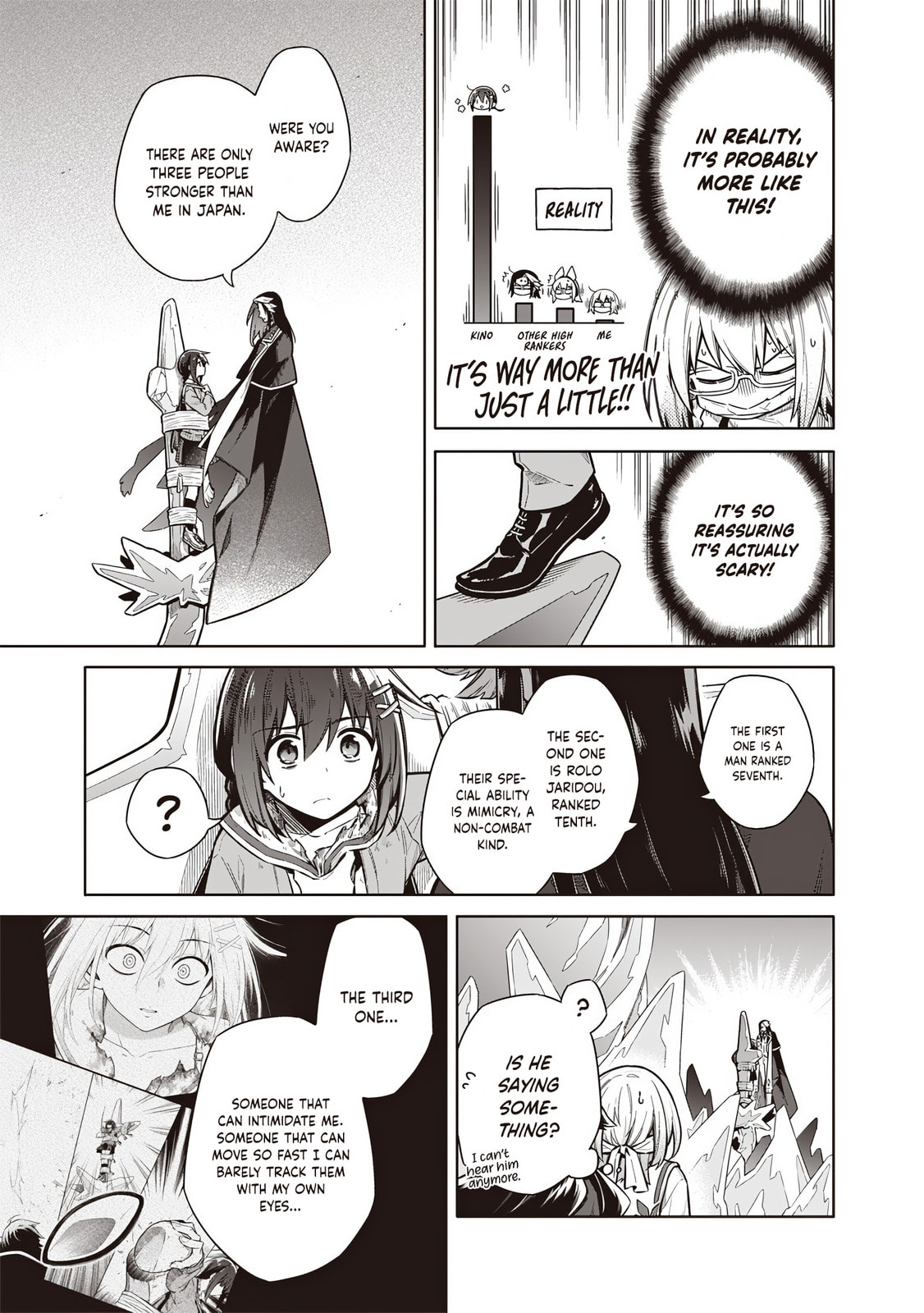 Tokyo Kinoko: Sekai Ranking 1-i no Comyuryoku Saijaku JK Chapter 13 page 7 - 