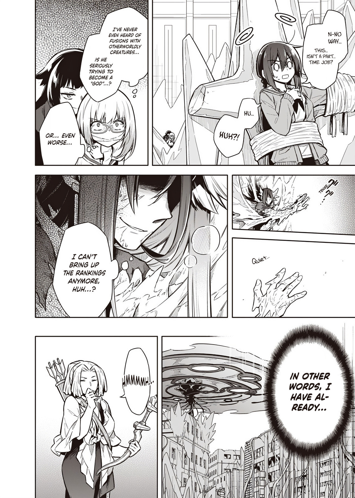 Tokyo Kinoko: Sekai Ranking 1-i no Comyuryoku Saijaku JK Chapter 14 page 2 - 