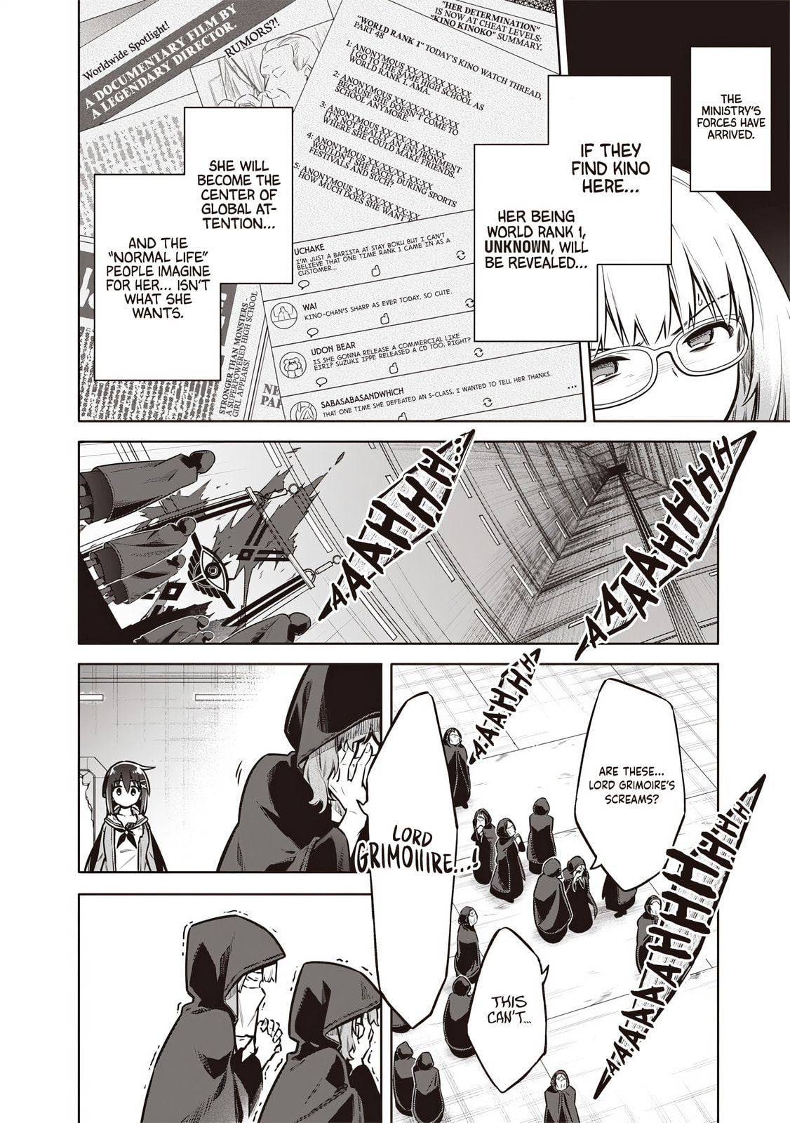 Tokyo Kinoko: Sekai Ranking 1-i no Comyuryoku Saijaku JK Chapter 15 page 18 - 