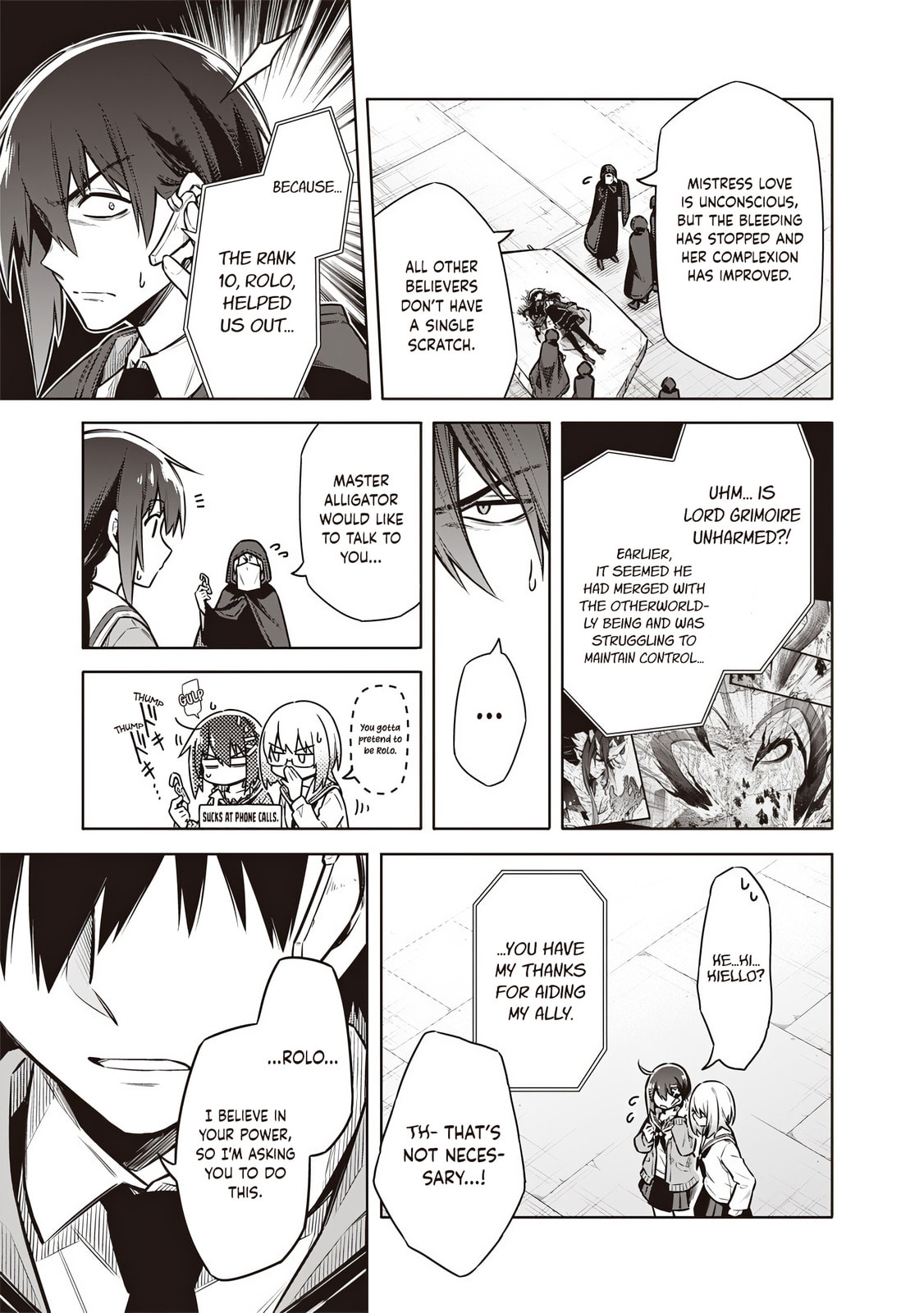 Tokyo Kinoko: Sekai Ranking 1-i no Comyuryoku Saijaku JK Chapter 15 page 9 - 