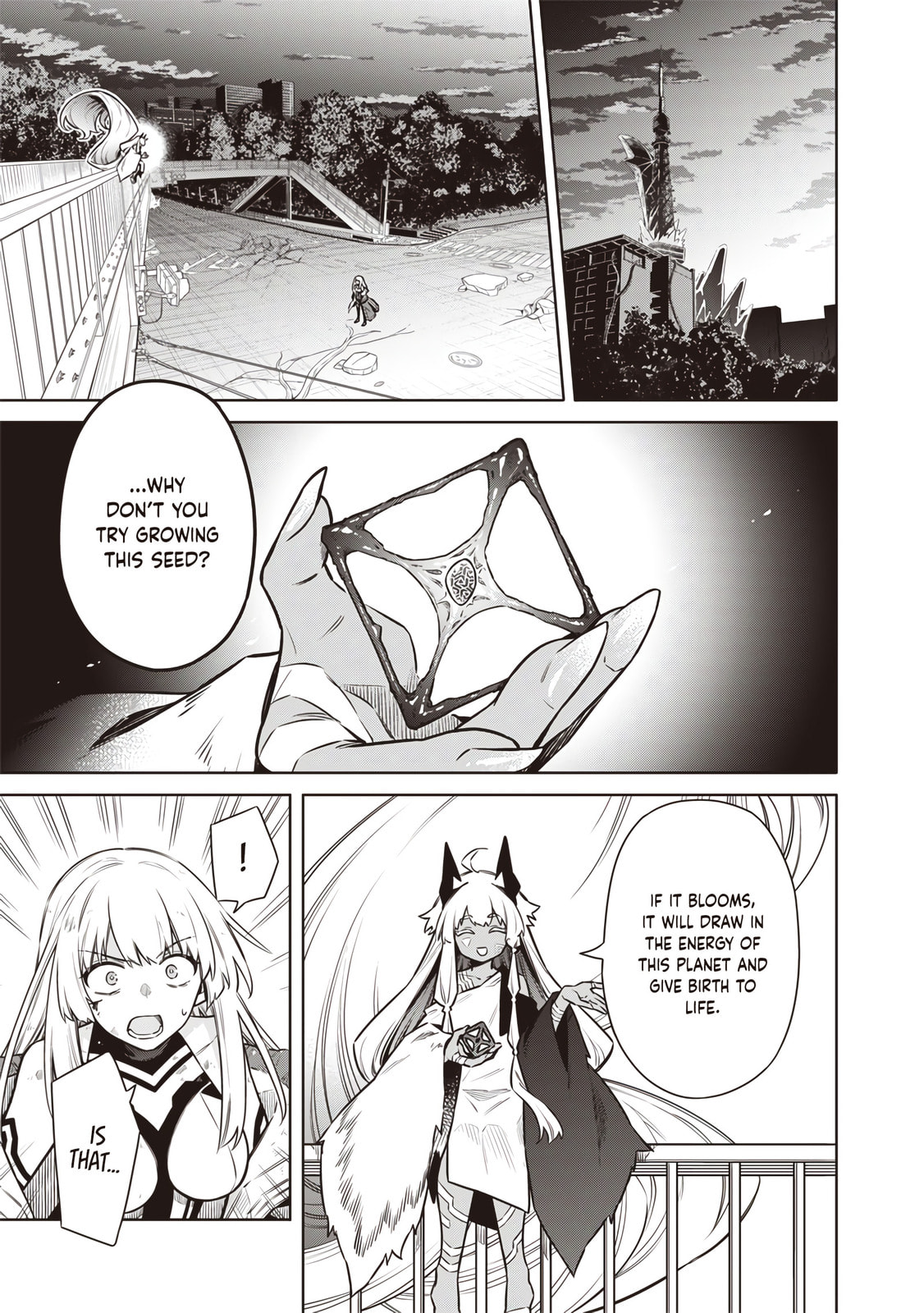 Tokyo Kinoko: Sekai Ranking 1-i no Comyuryoku Saijaku JK Chapter 18 page 3 - 