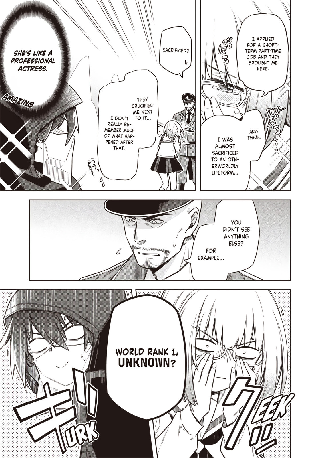 Tokyo Kinoko: Sekai Ranking 1-i no Comyuryoku Saijaku JK Chapter 18 page 9 - 