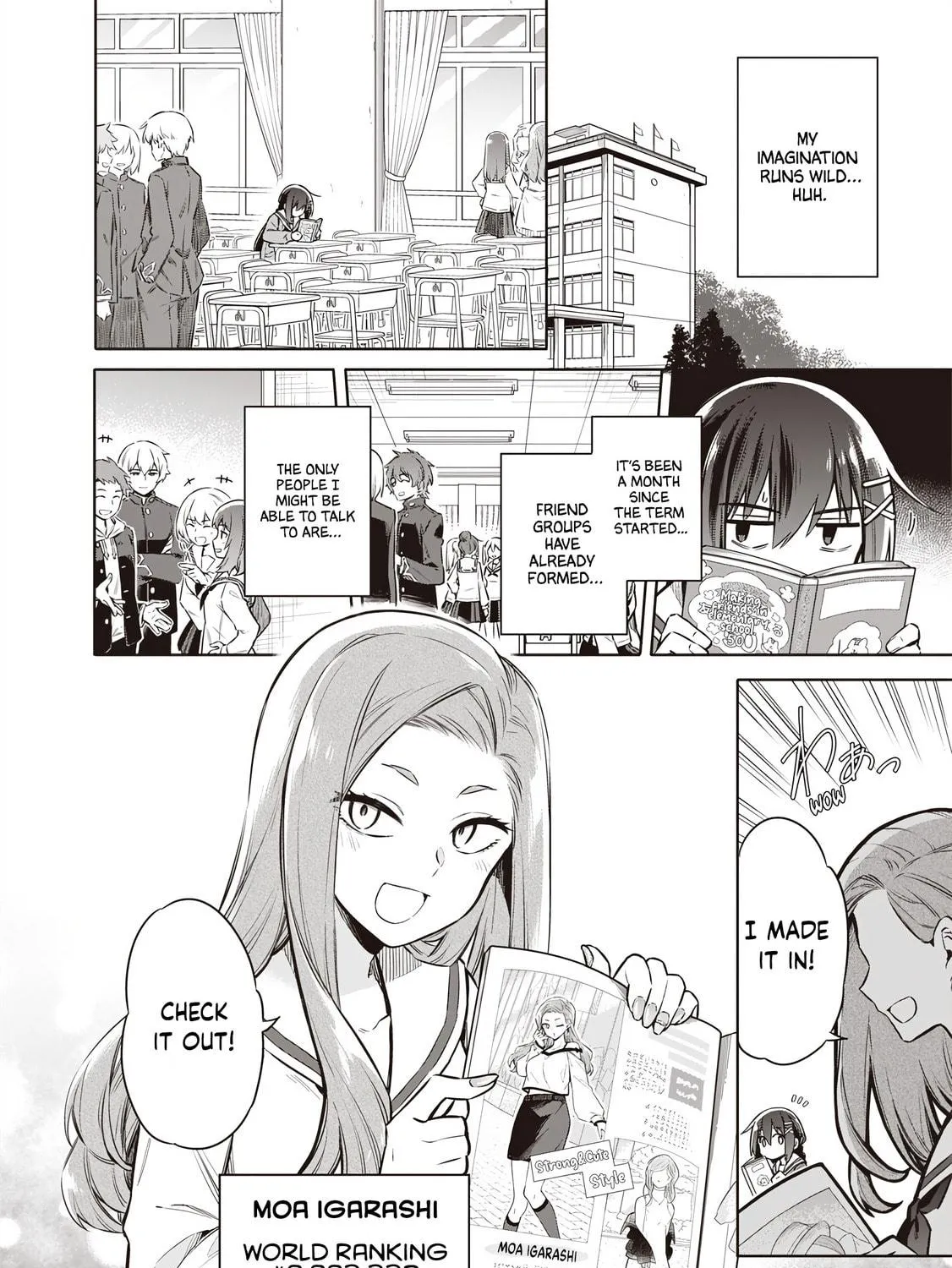Tokyo Kinoko: Sekai Ranking 1-i no Comyuryoku Saijaku JK Chapter 2 page 17 - 