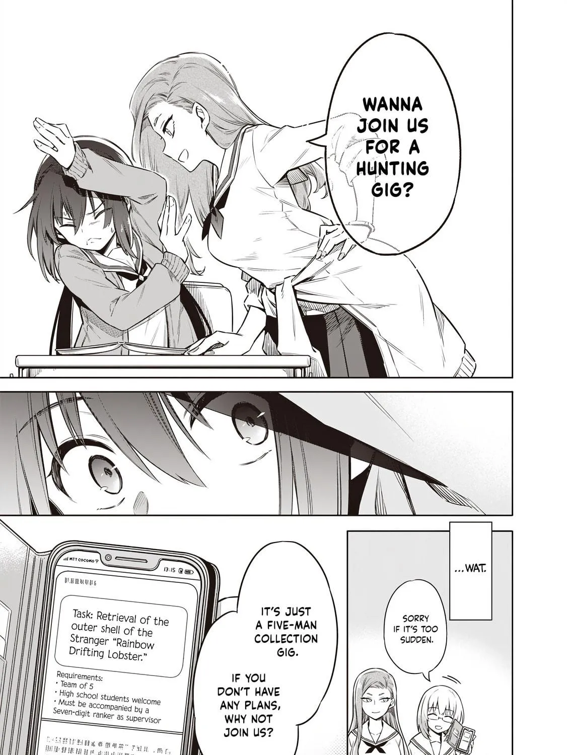 Tokyo Kinoko: Sekai Ranking 1-i no Comyuryoku Saijaku JK Chapter 2 page 23 - 