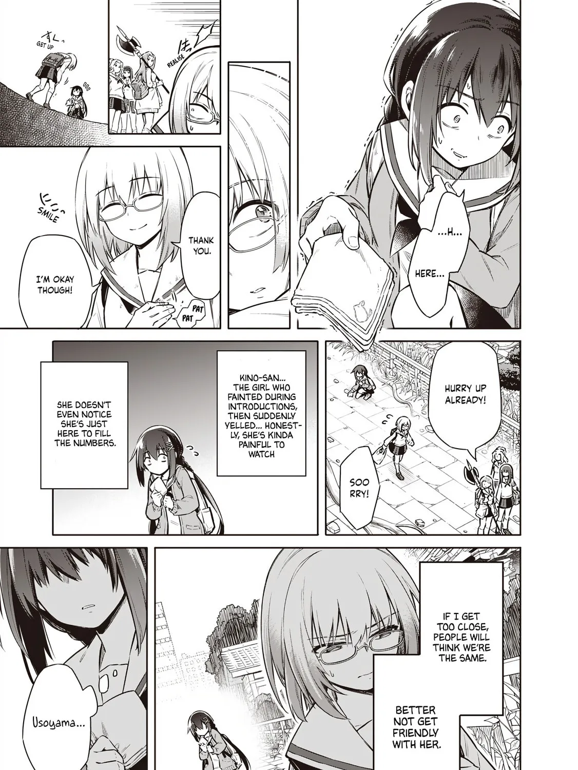 Tokyo Kinoko: Sekai Ranking 1-i no Comyuryoku Saijaku JK Chapter 2 page 43 - 