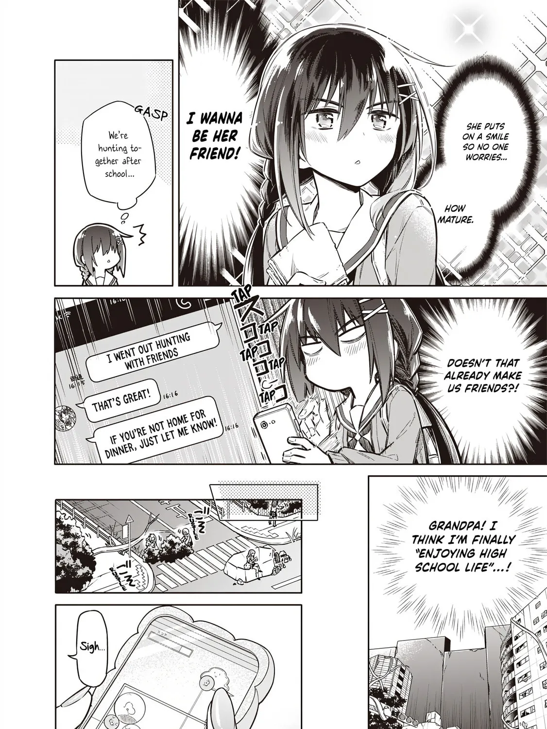 Tokyo Kinoko: Sekai Ranking 1-i no Comyuryoku Saijaku JK Chapter 2 page 45 - 