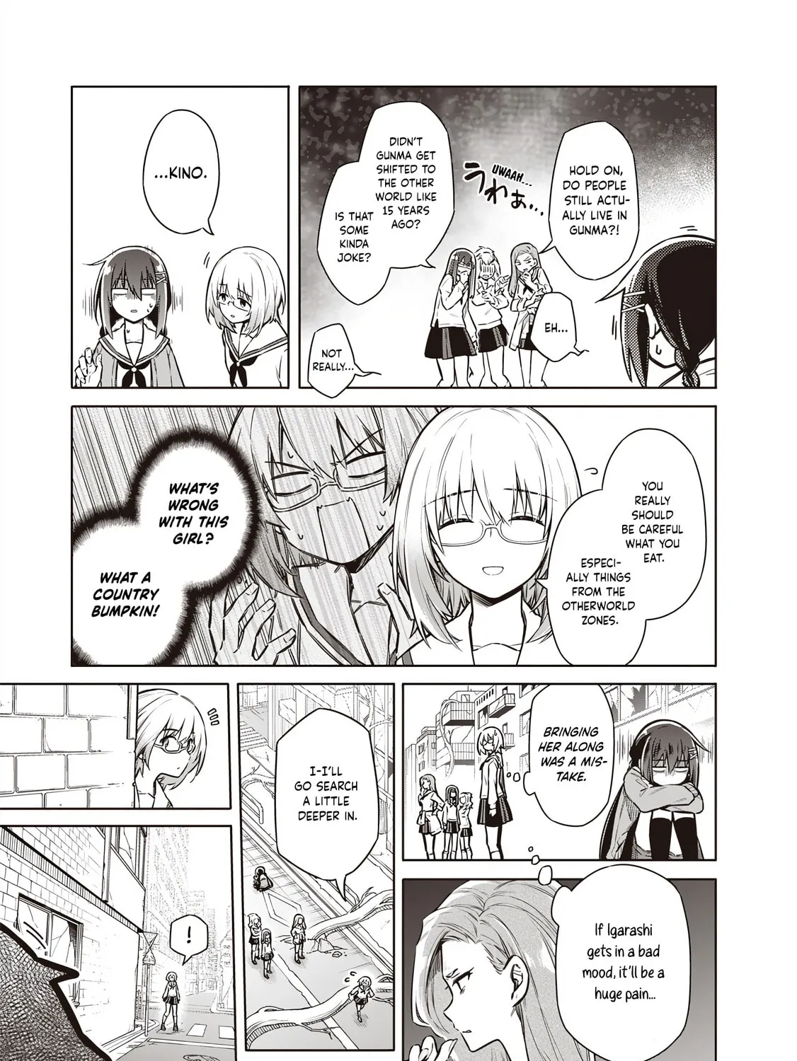 Tokyo Kinoko: Sekai Ranking 1-i no Comyuryoku Saijaku JK Chapter 2 page 51 - 