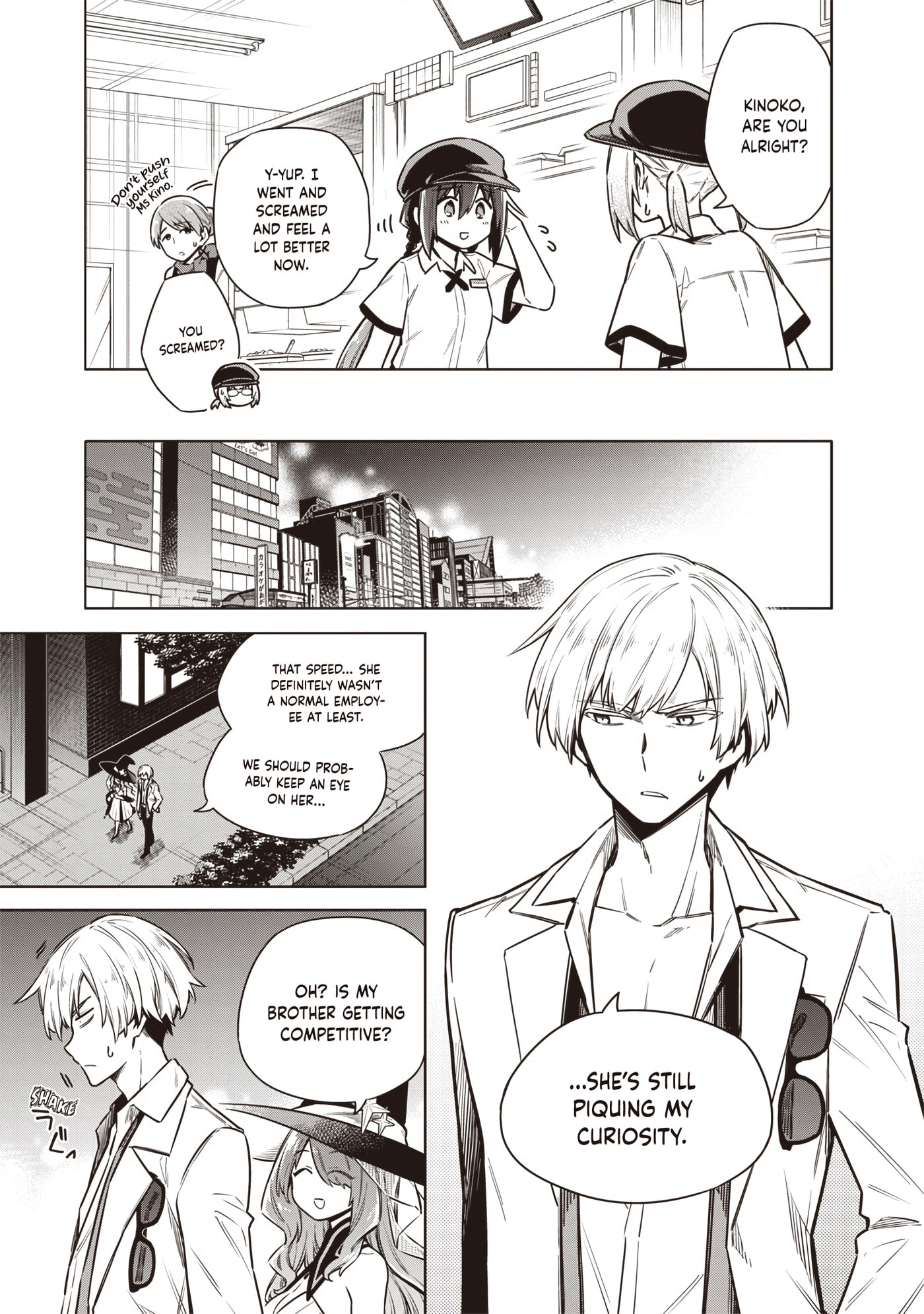 Tokyo Kinoko: Sekai Ranking 1-i no Comyuryoku Saijaku JK Chapter 21 page 17 - 