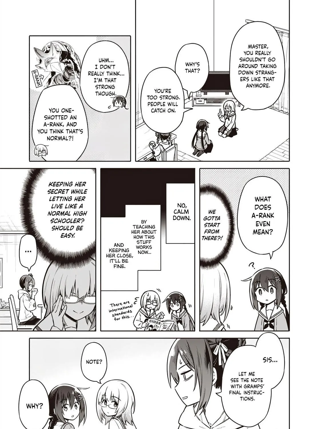 Tokyo Kinoko: Sekai Ranking 1-i no Comyuryoku Saijaku JK Chapter 3 page 23 - 
