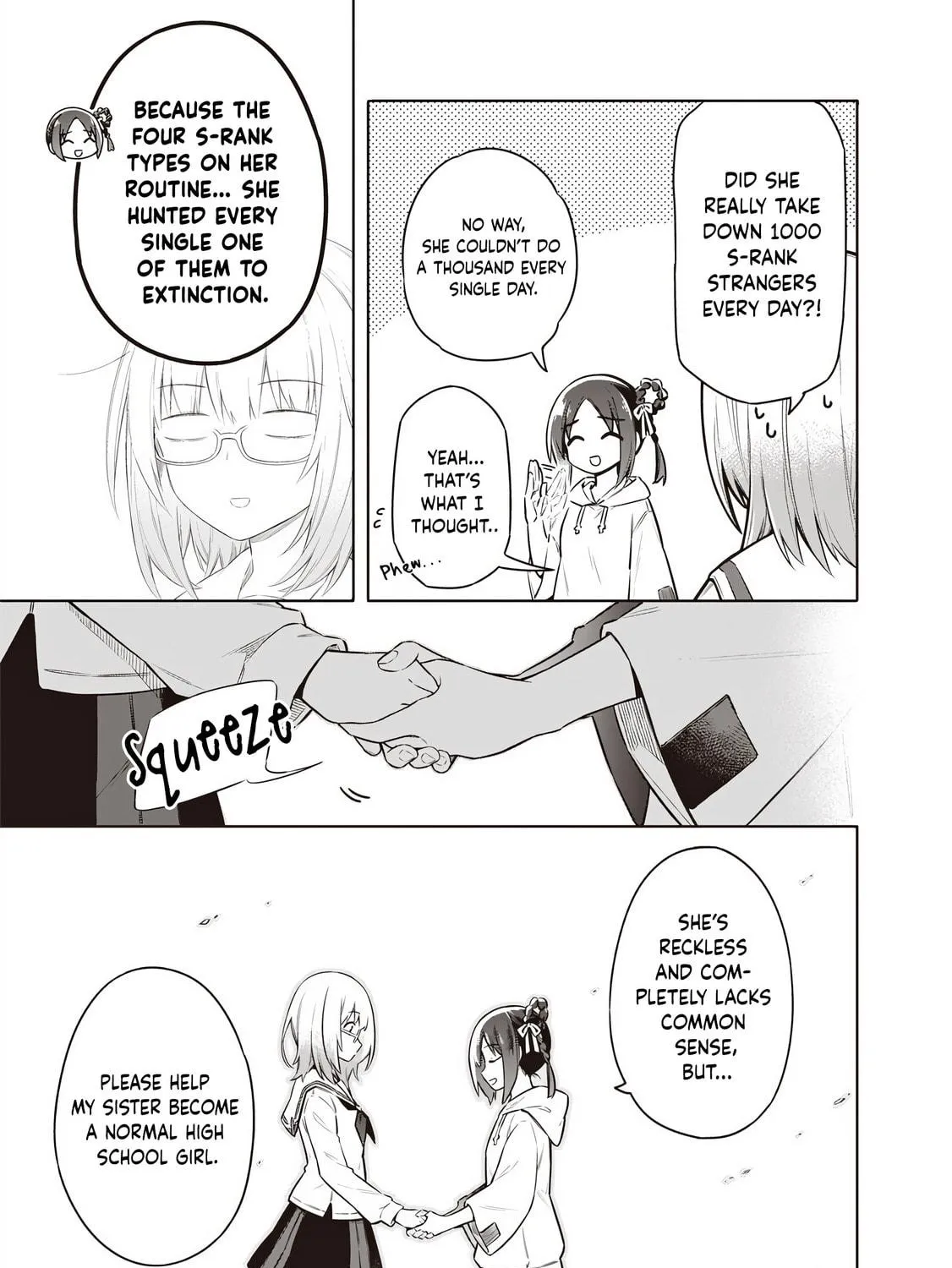 Tokyo Kinoko: Sekai Ranking 1-i no Comyuryoku Saijaku JK Chapter 3 page 35 - 
