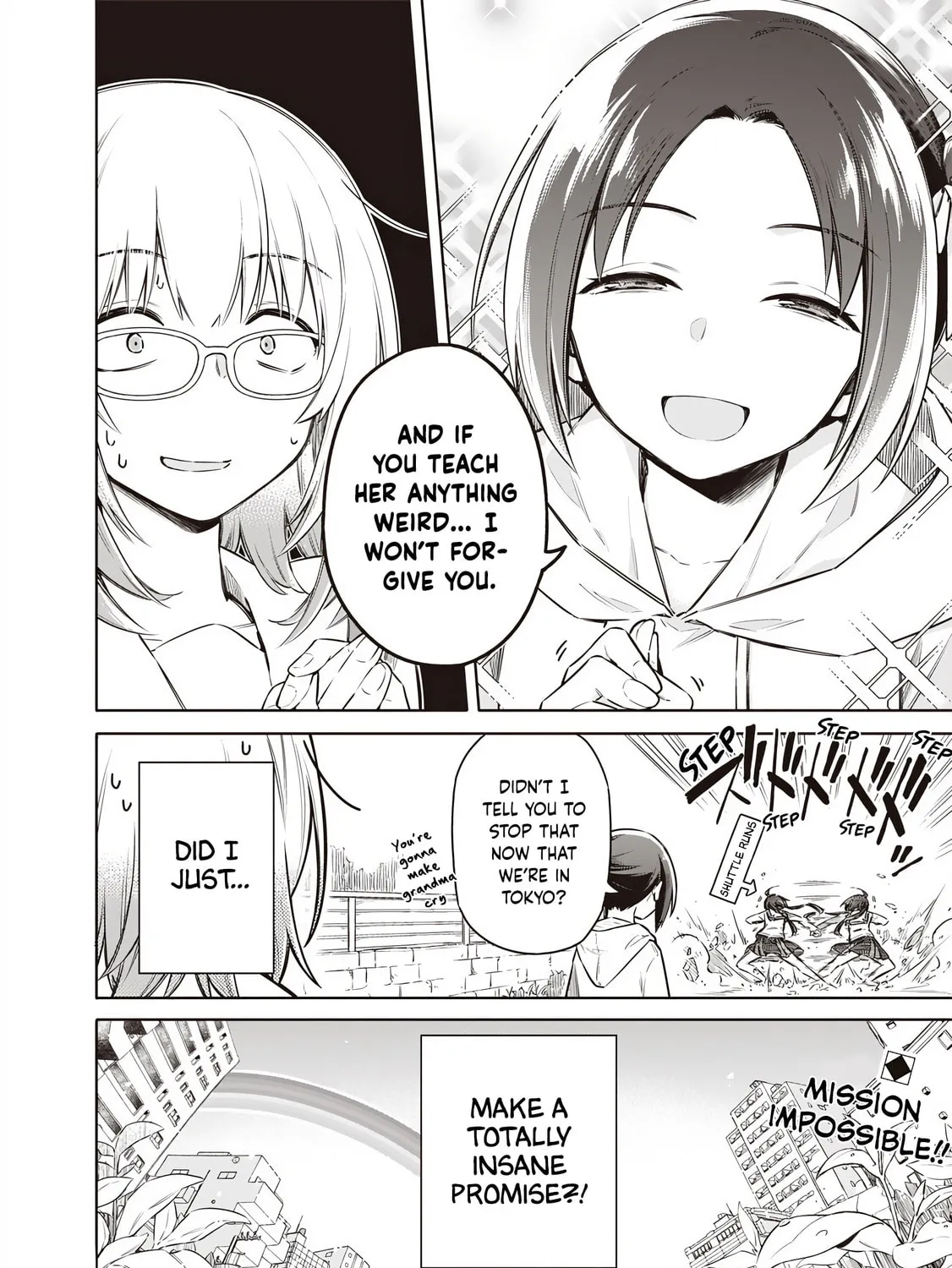 Tokyo Kinoko: Sekai Ranking 1-i no Comyuryoku Saijaku JK Chapter 3 page 37 - 