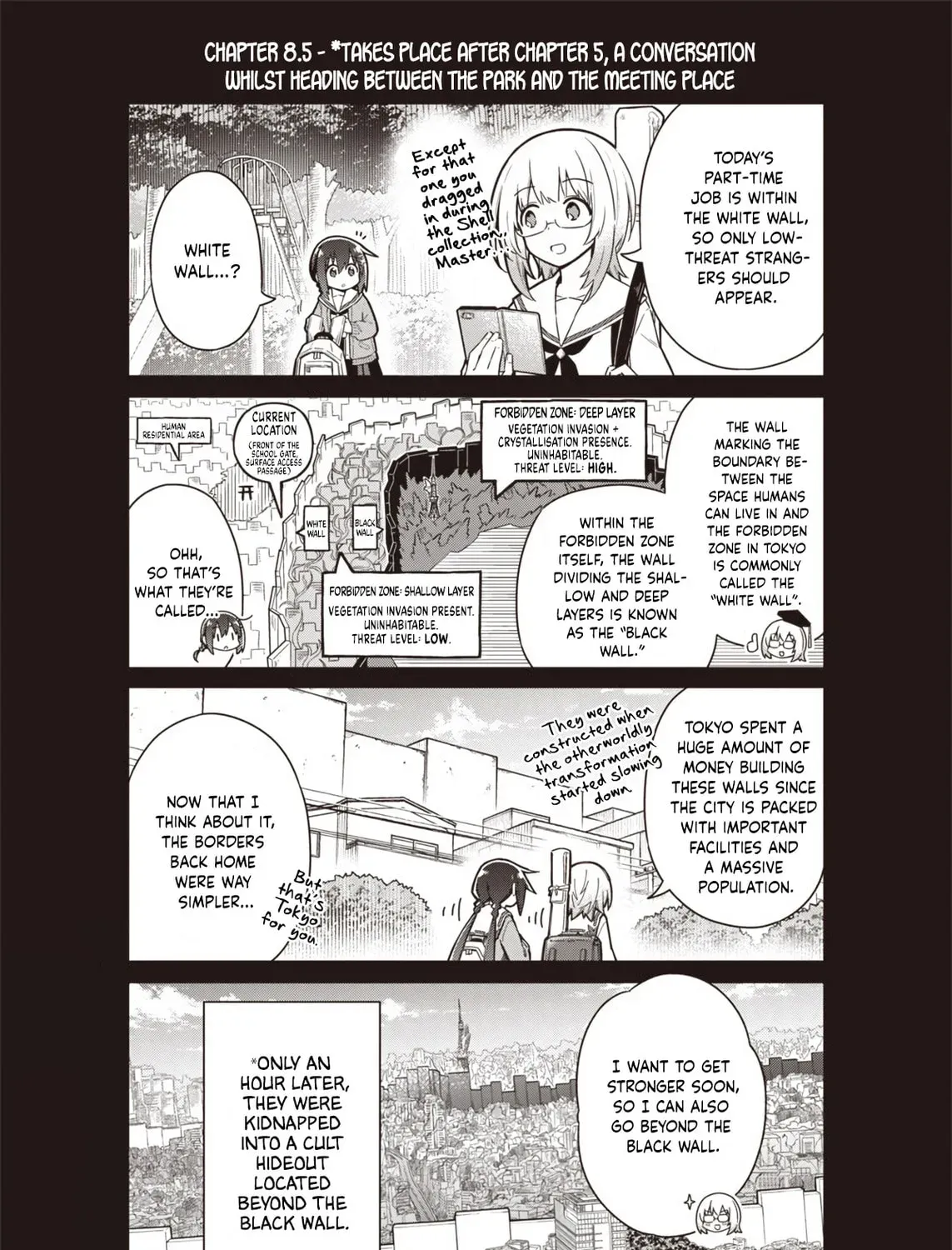 Tokyo Kinoko: Sekai Ranking 1-i no Comyuryoku Saijaku JK Chapter 5.1 page 1 - 