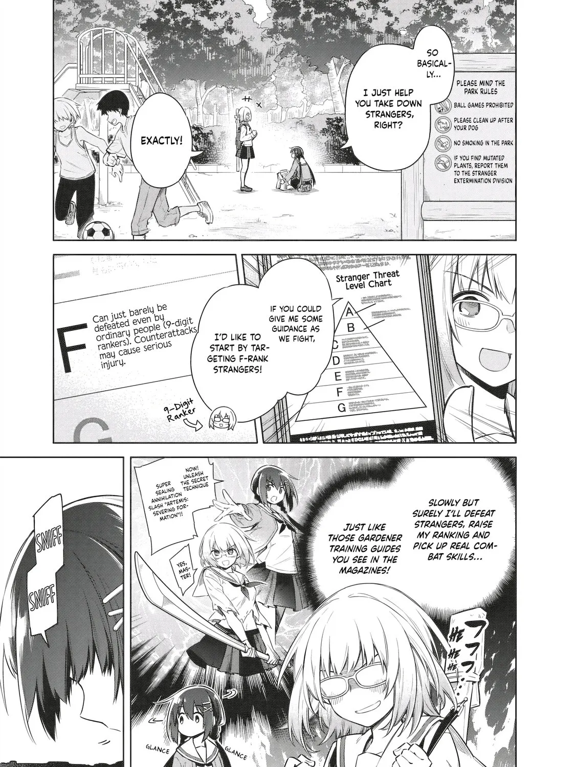Tokyo Kinoko: Sekai Ranking 1-i no Comyuryoku Saijaku JK Chapter 5 page 5 - 