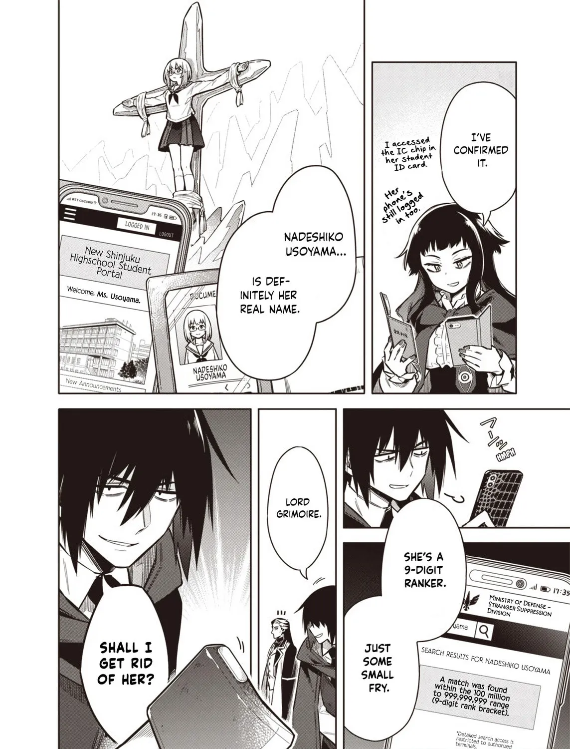 Tokyo Kinoko: Sekai Ranking 1-i no Comyuryoku Saijaku JK Chapter 8 page 11 - 