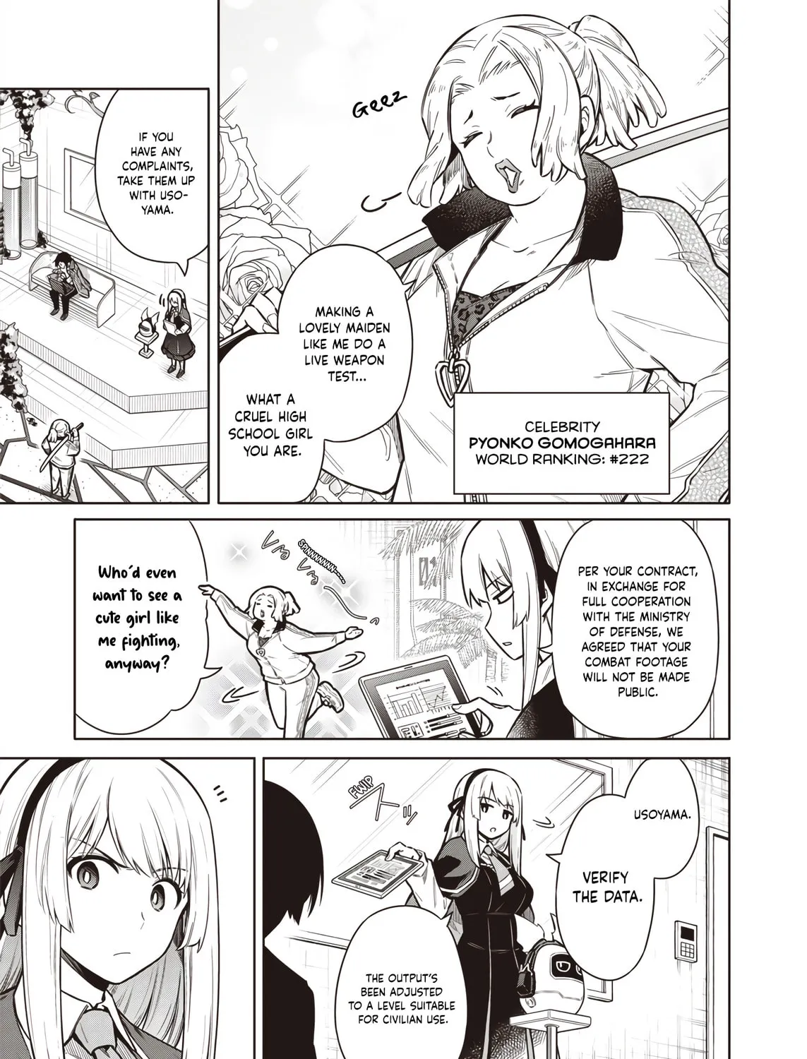 Tokyo Kinoko: Sekai Ranking 1-i no Comyuryoku Saijaku JK Chapter 9 page 33 - 