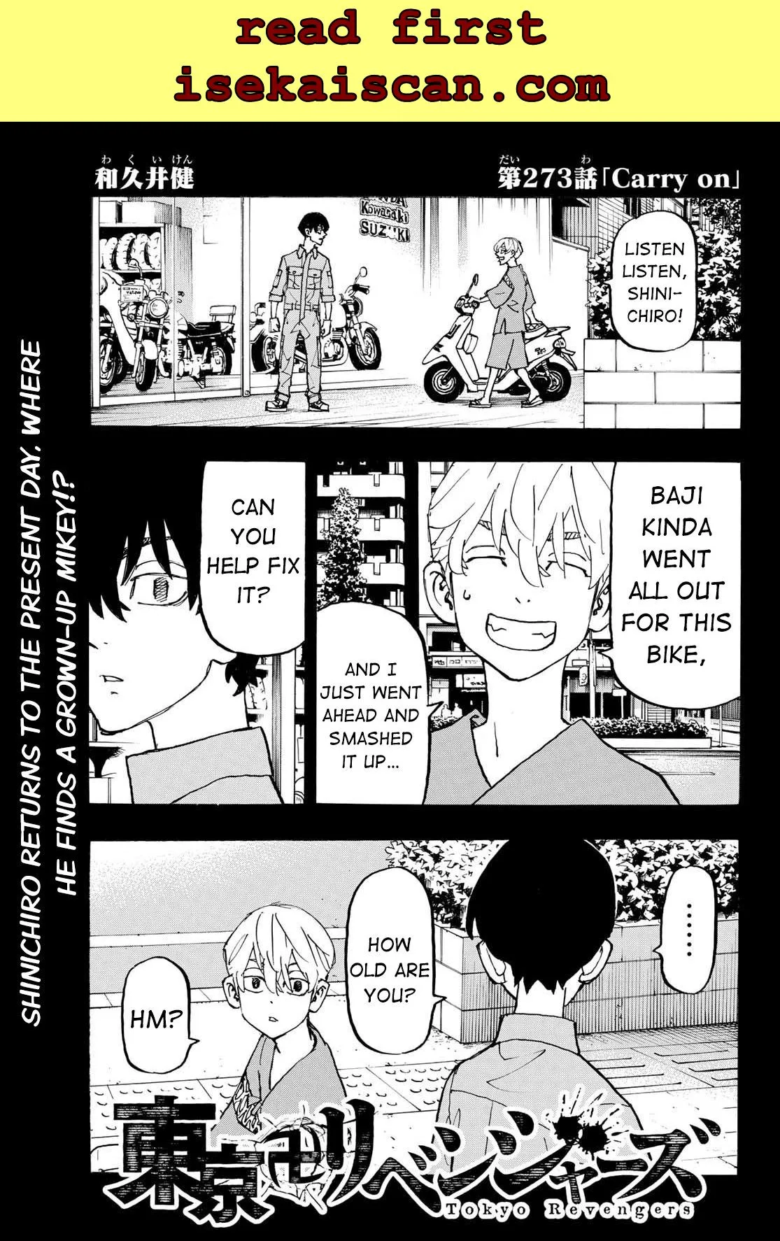 Tokyo Revengers Chapter 273 page 1 - 
