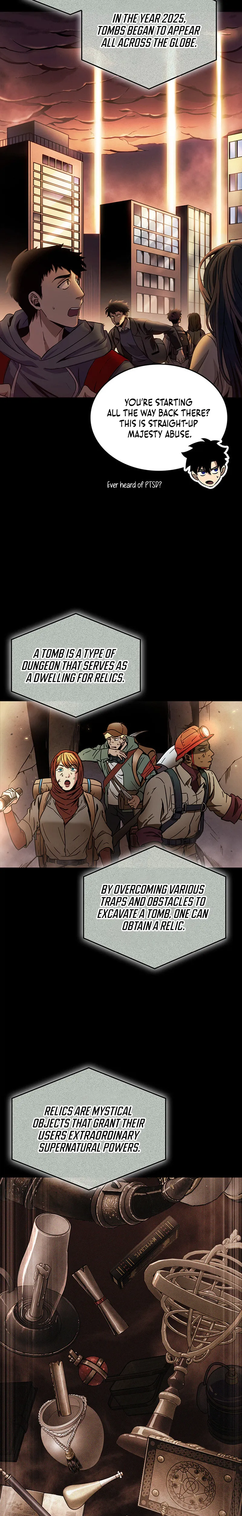 Tomb Raider King: End Line Chapter 0 page 3 - 