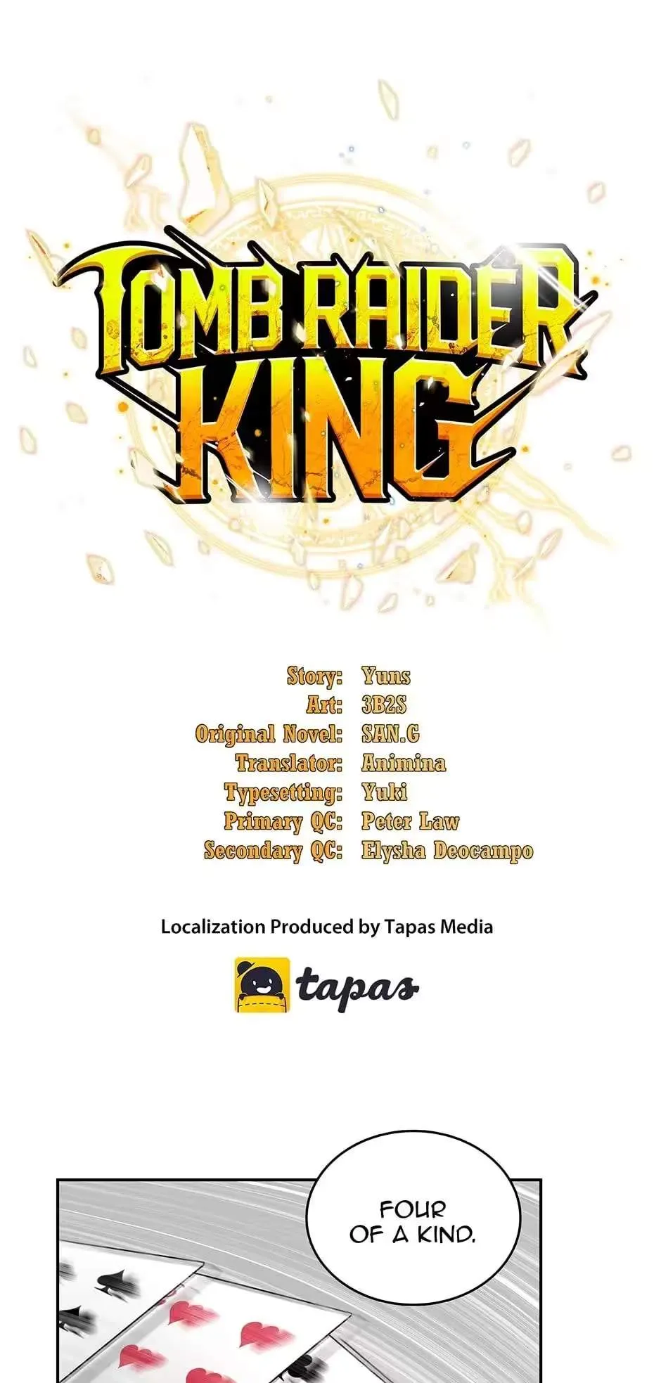 Tomb Raider King: End Line Chapter 44 page 1 - 