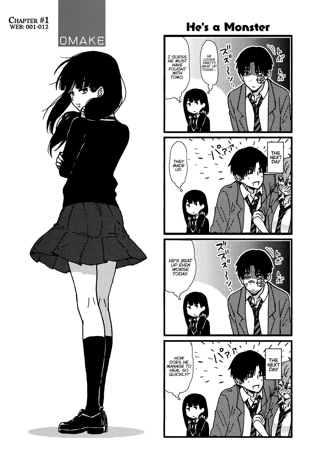 Tomo-chan is a Girl! Chapter 1.1 page 2 - 