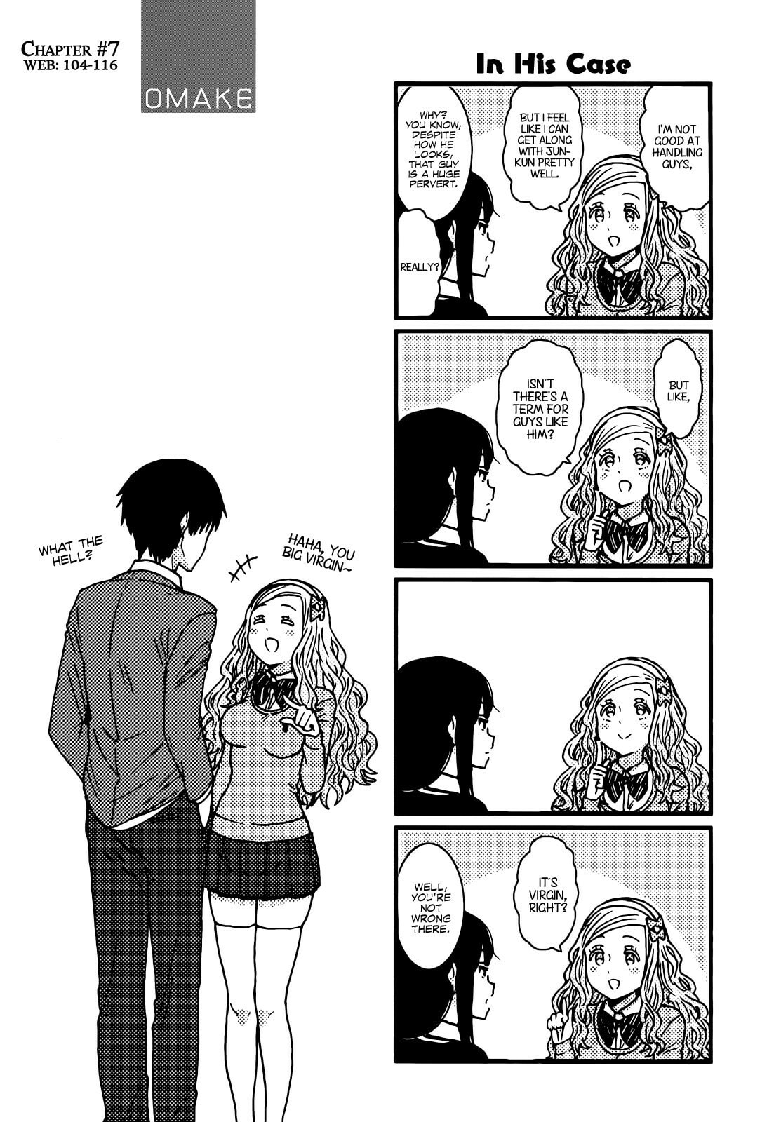 Tomo-chan is a Girl! Chapter 1.1 page 8 - 