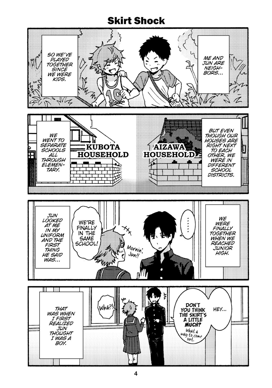 Tomo-chan is a Girl! Chapter 1 page 2 - 