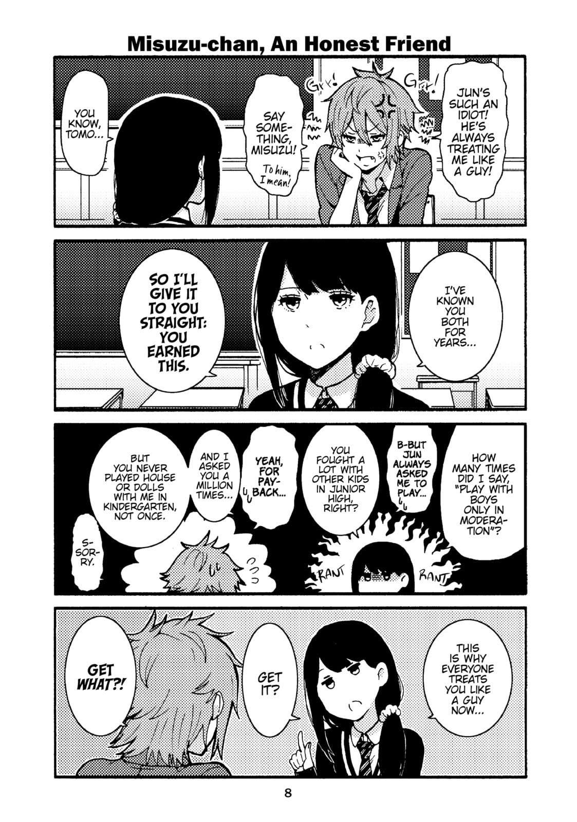 Tomo-chan is a Girl! Chapter 1 page 6 - 