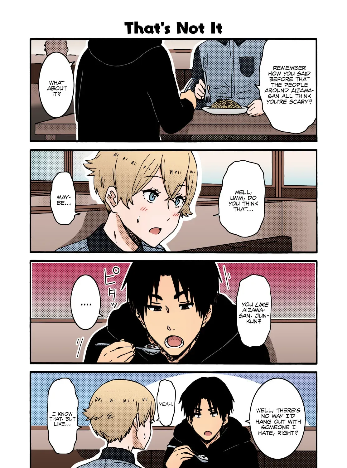Tomo-chan is a Girl! Chapter 2.1 page 17 - 