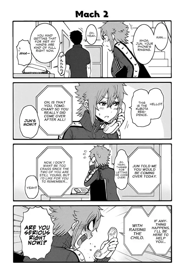 Tomo-chan is a Girl! Chapter 2.2 page 1 - 