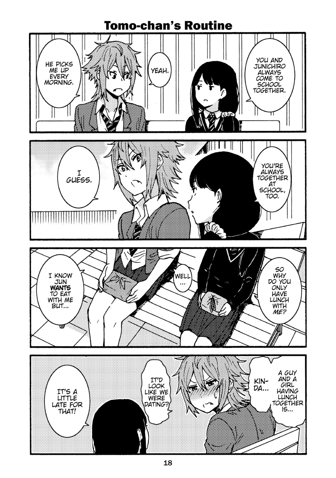 Tomo-chan is a Girl! Chapter 2 page 2 - 