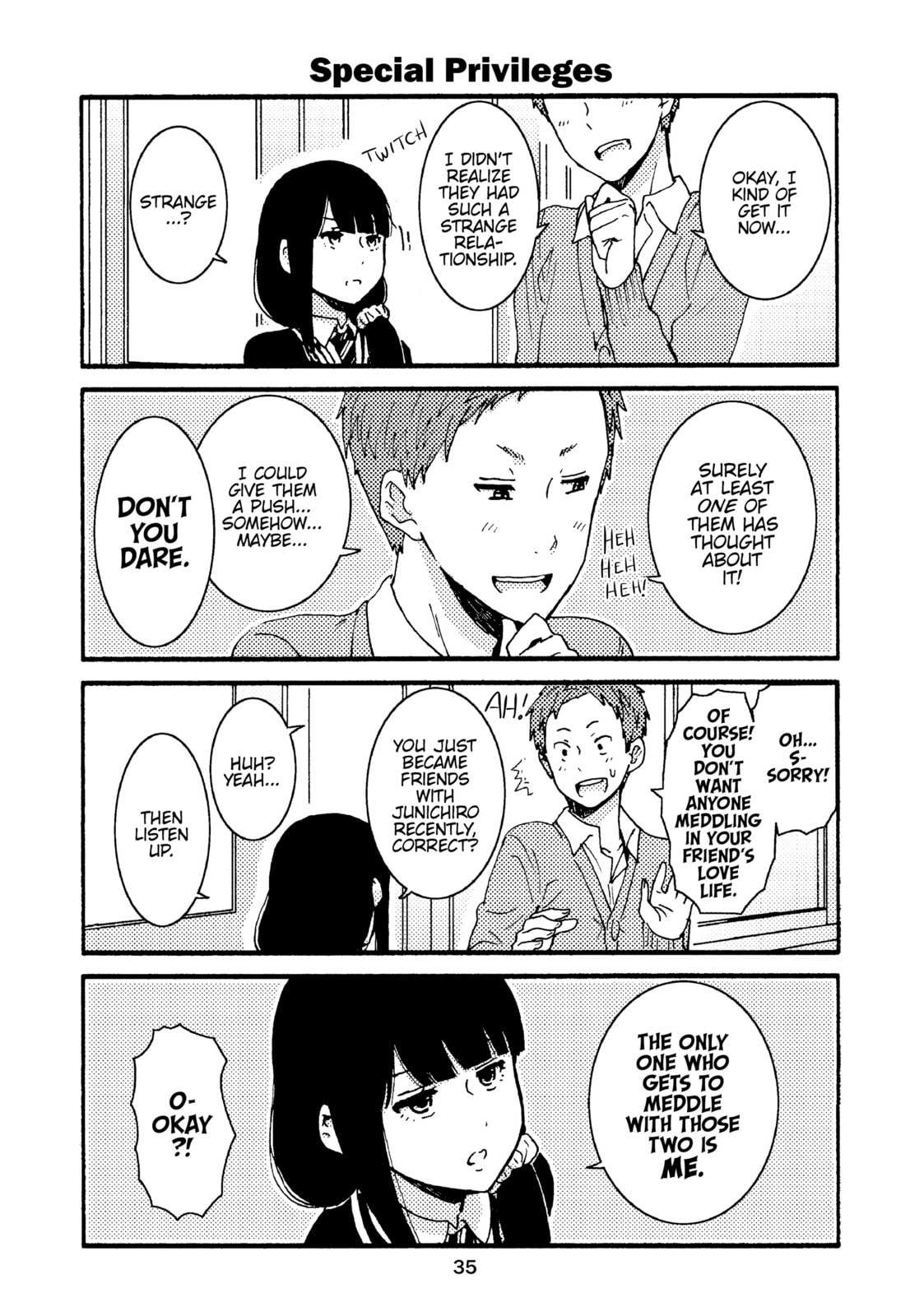 Tomo-chan is a Girl! Chapter 3 page 5 - 