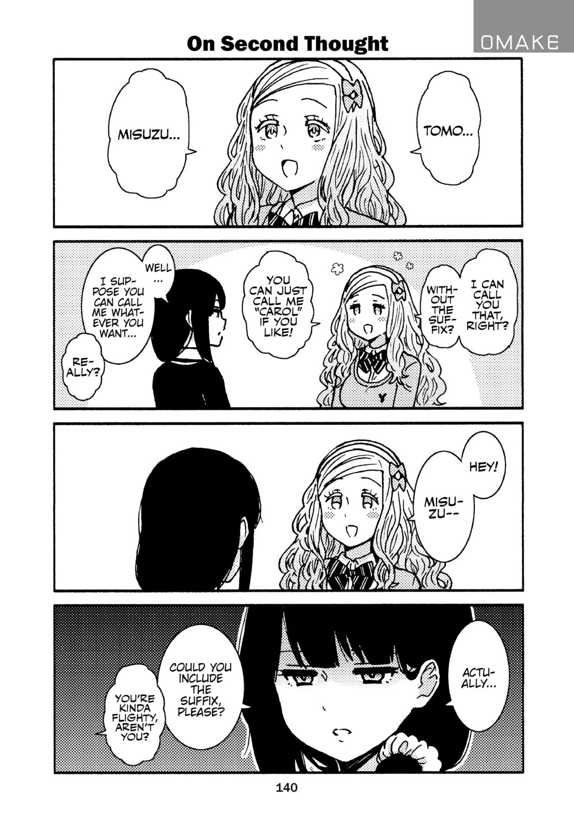Tomo-chan is a Girl! Chapter 8.1 page 4 - 