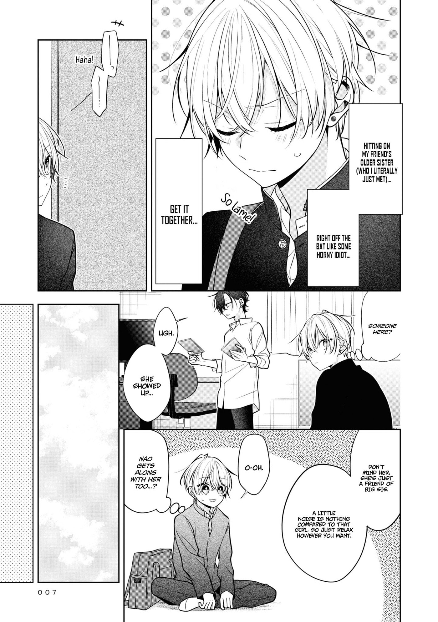 Tomodachi no Nee-chan ni Koishita Hanashi Chapter 1 page 9 - 