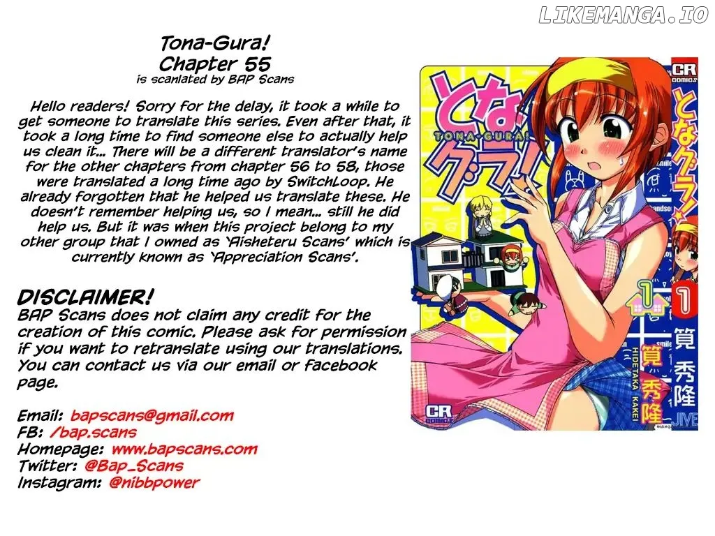 Tona-Gura!  Manga Chapter 55 page 2 - 