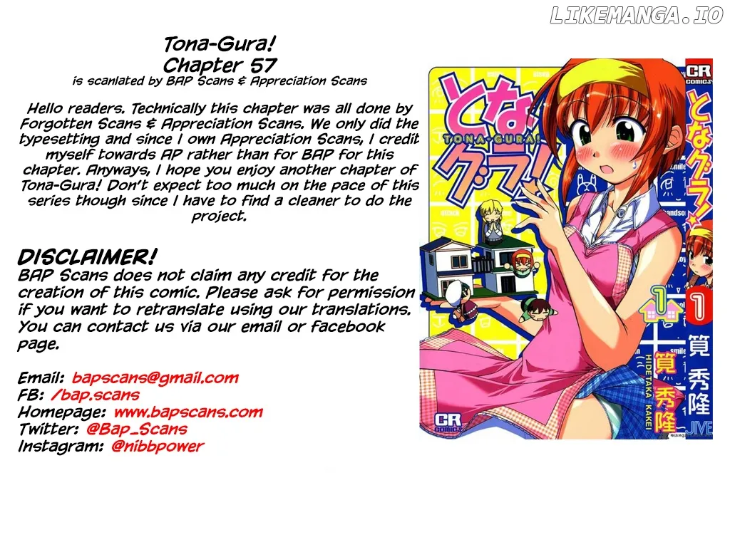 Tona-Gura!  Manga Chapter 57 page 2 - 